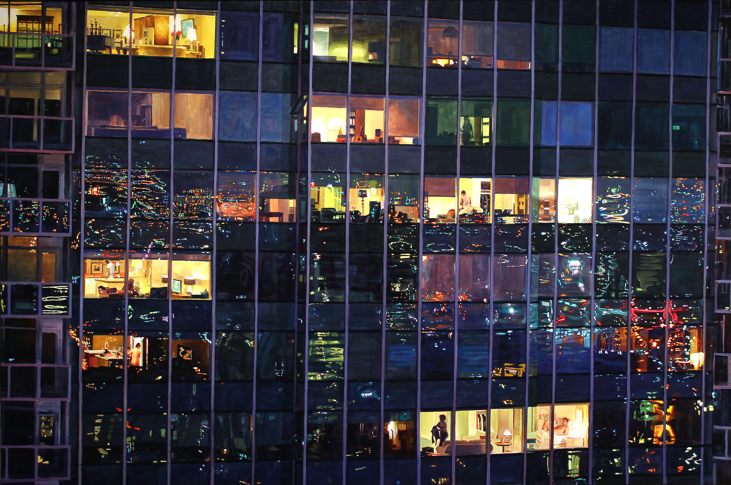 Dusk From the 27th Floor