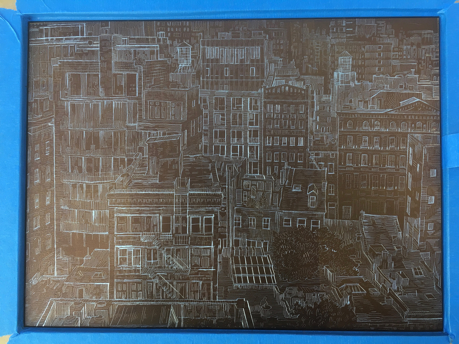 Finished with the drawing.