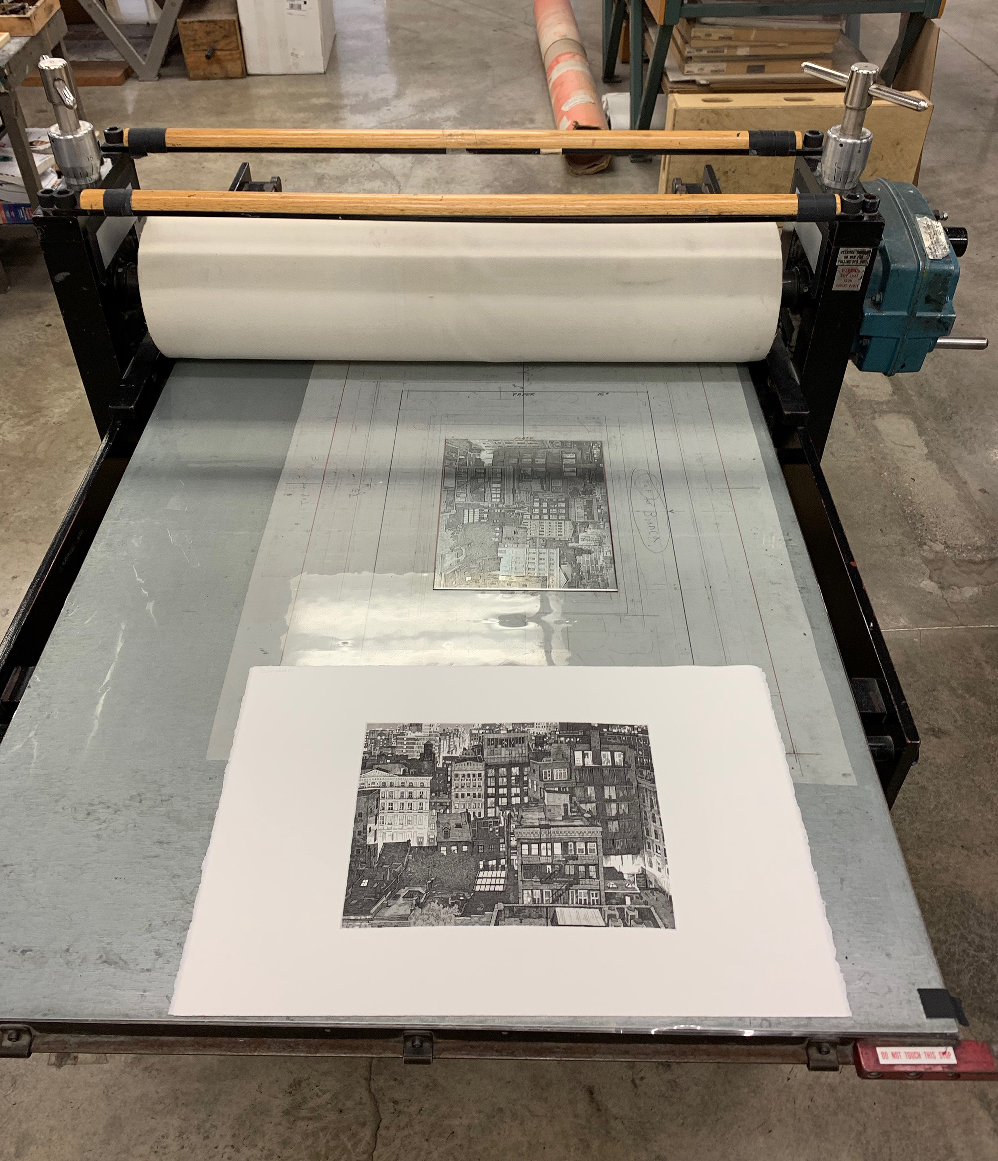 Print that bad boy on a big ol’ press.