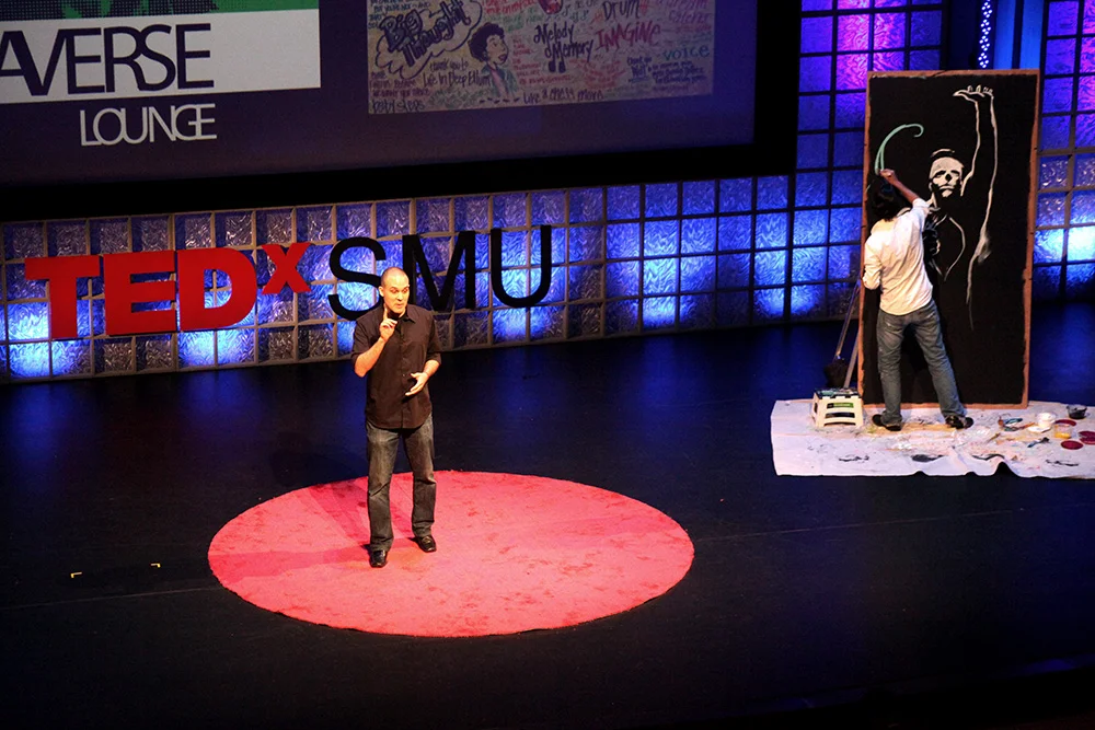 2013, Oct. 19th: TEDx in Dallas. Photo by Delilah Richey