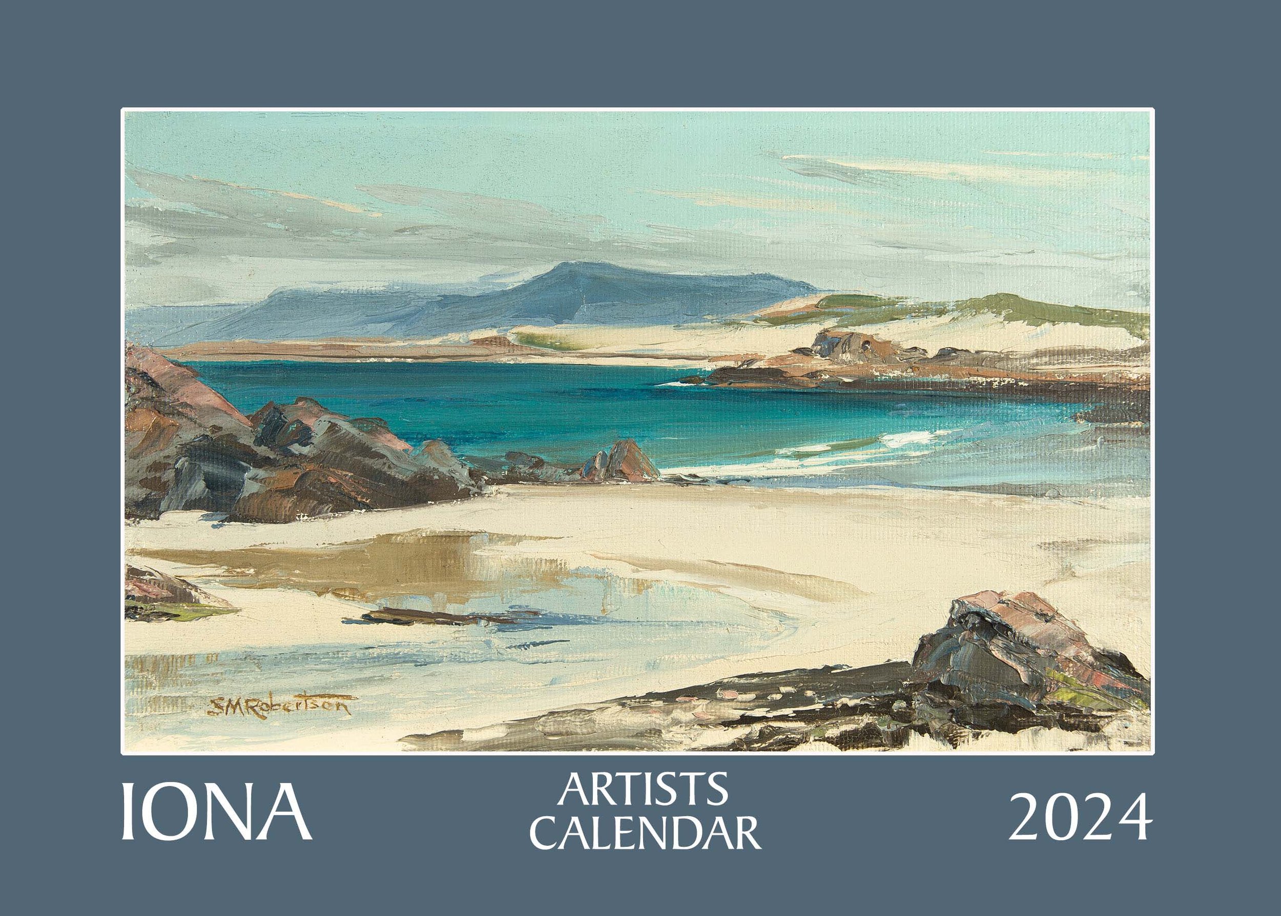 Front Cover of 2024 Iona Artists Calendar