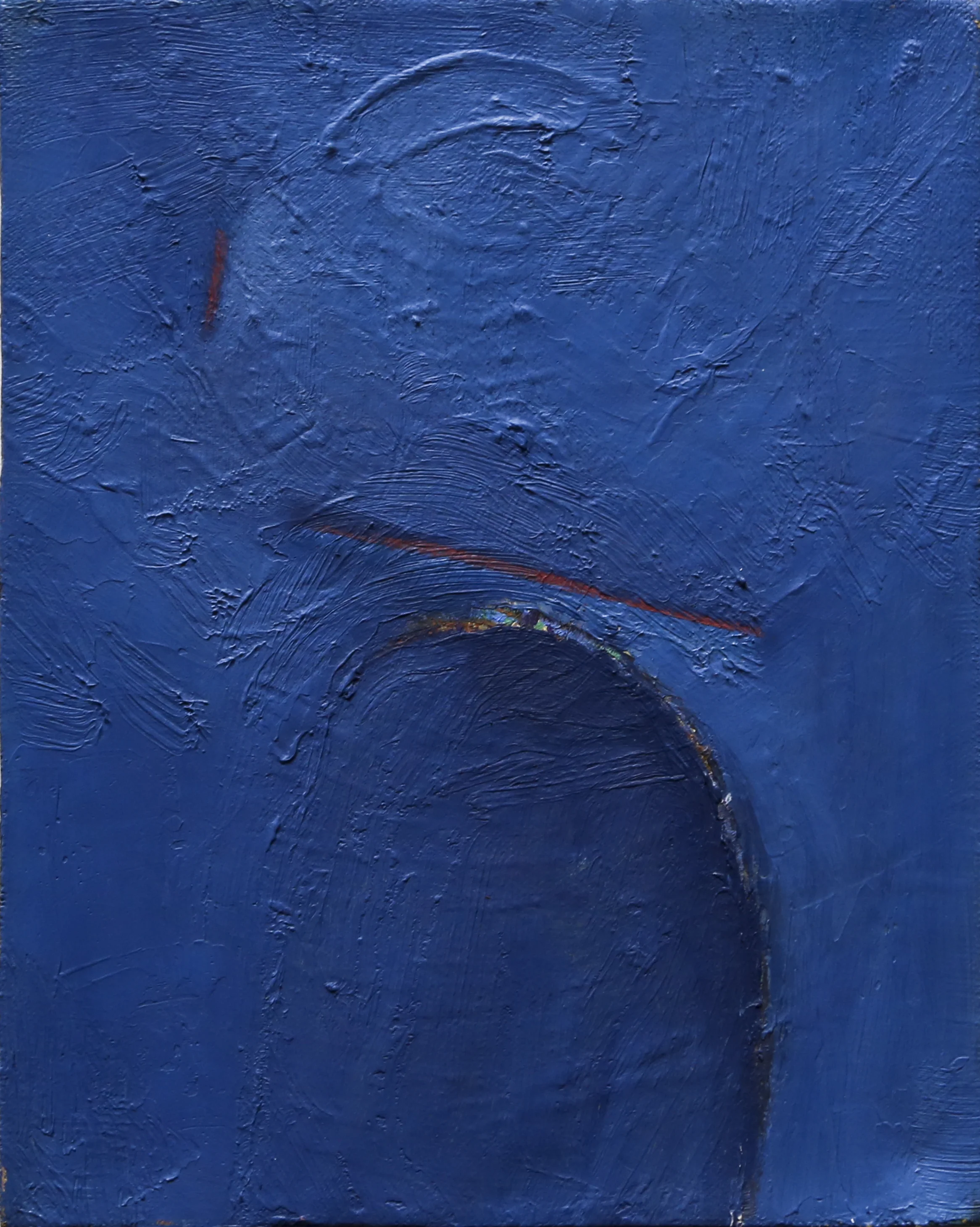 Blue Space suggesting Entrance