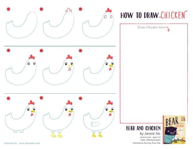 How to Draw- Chicken