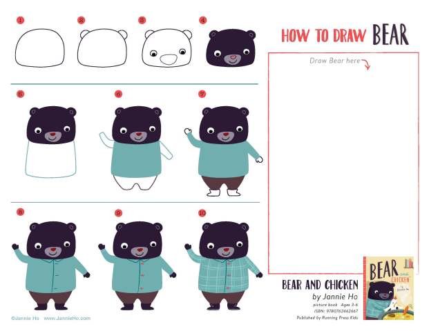 How to Draw- Bear