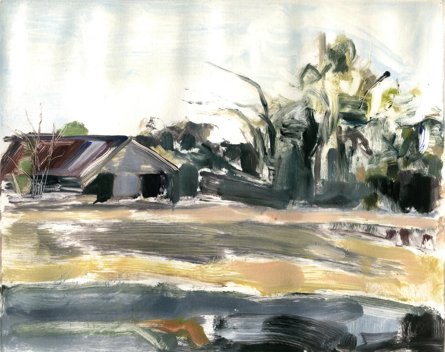   We were never really good at road trips anyway,&nbsp; 10" x 8", Monotype 