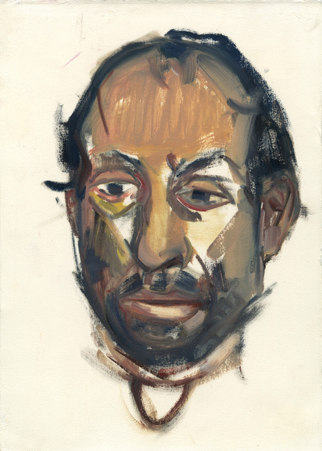 Daniel , 14" x 10", Oil on paper.
