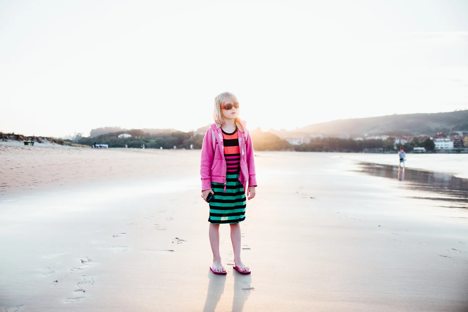 Myla on the beach © Andrew Newson