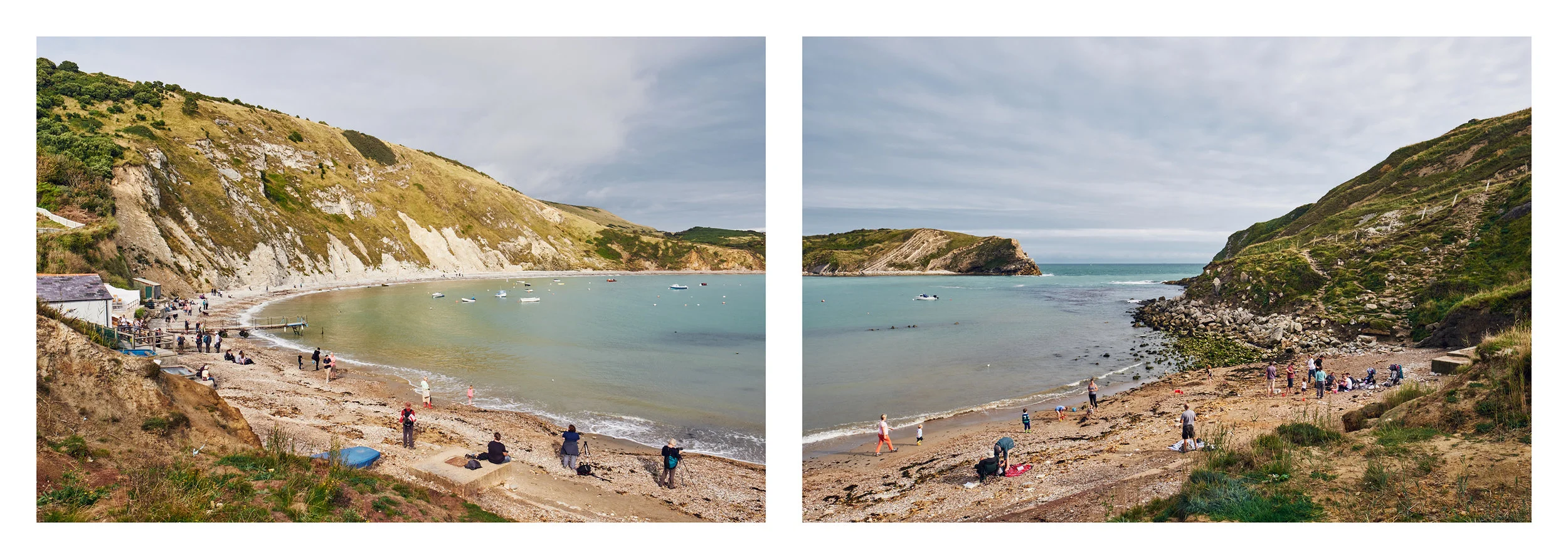 Lulworth Cove Diptych - © Andrew Newson