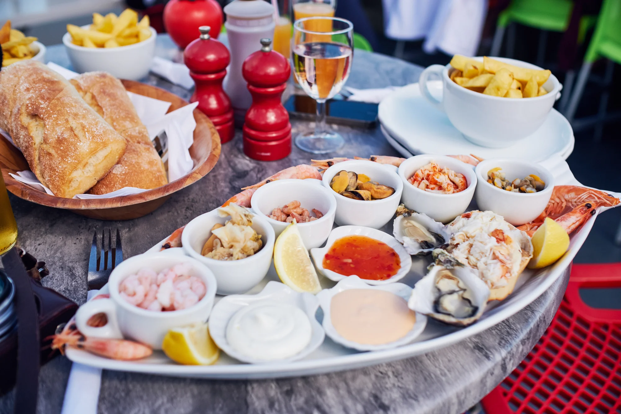 Seafood Platter, Swanage, Dorset - © Andrew Newson