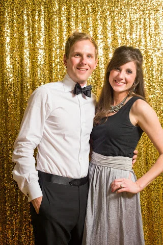 Ringing in 2014 last NYE with my darling husband!