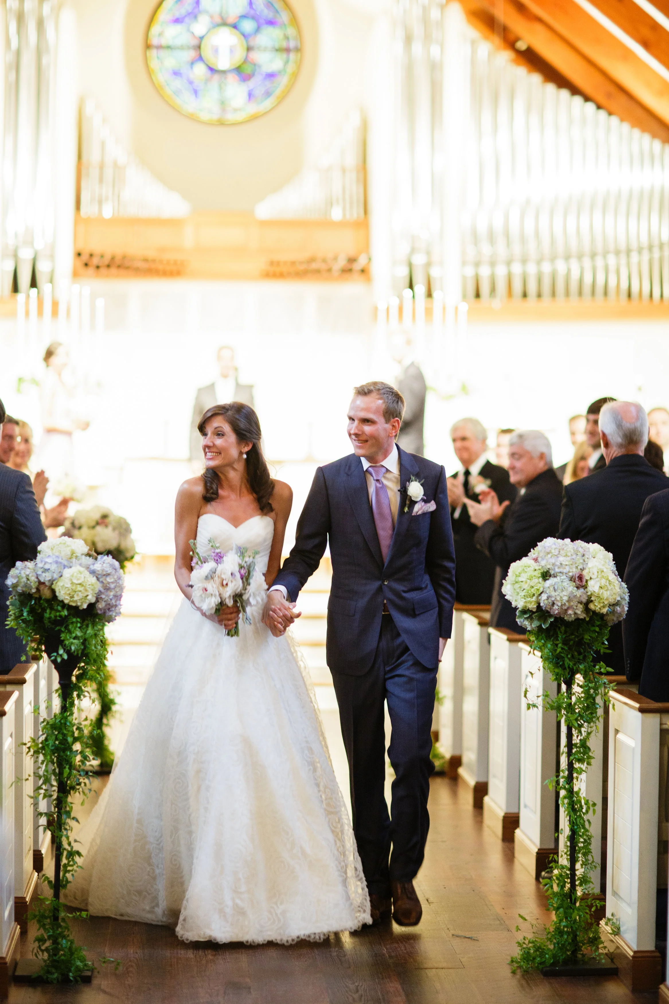 Just after we said "I do!" Photo by Sarah DeShaw