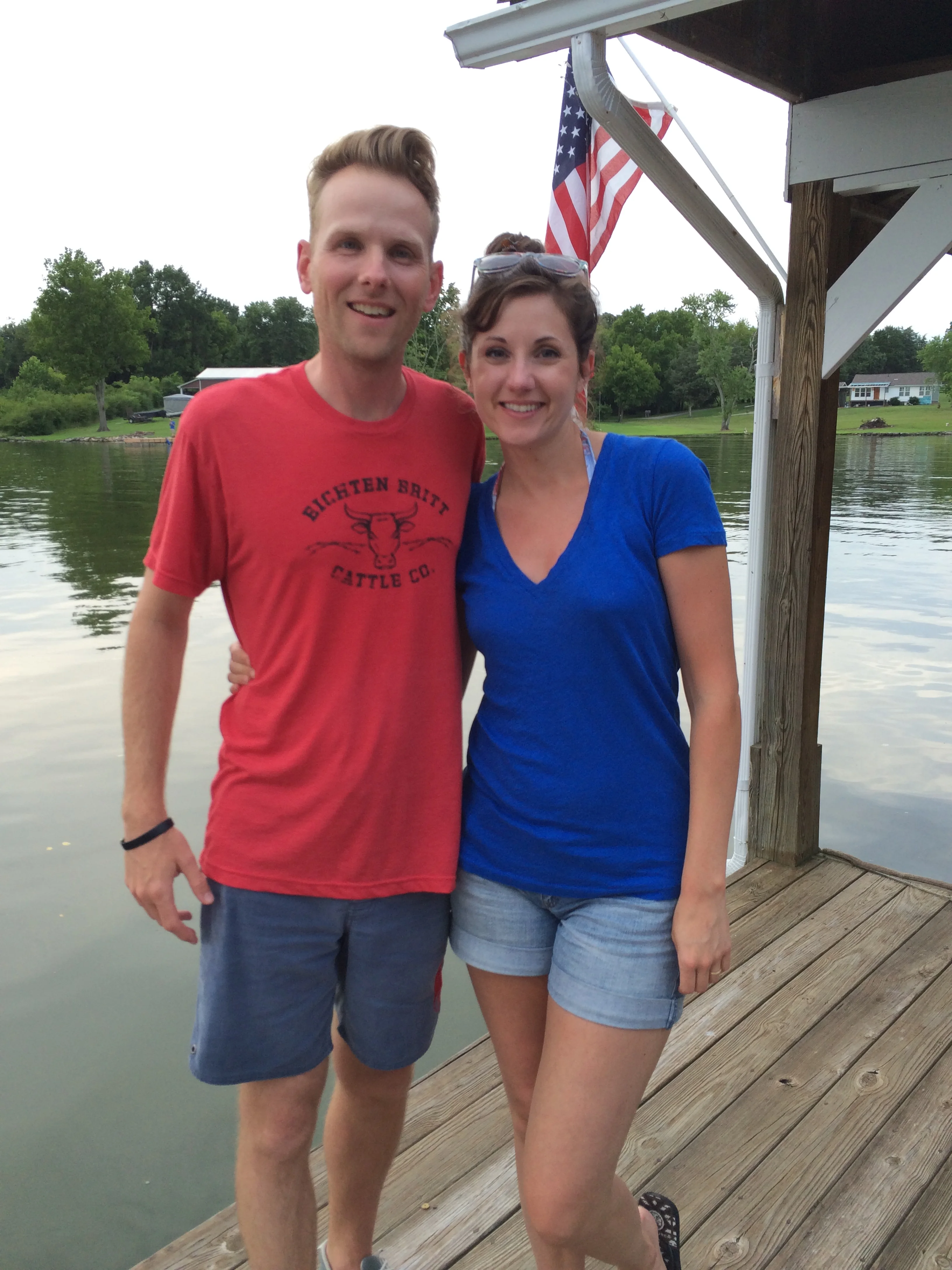 July days on the lake in East Tennessee.