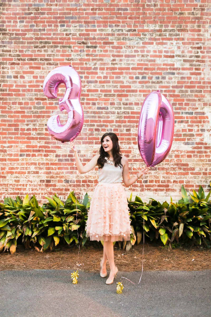Y'all, I'm 30!!! Photo by Mary Margaret Smith Photography