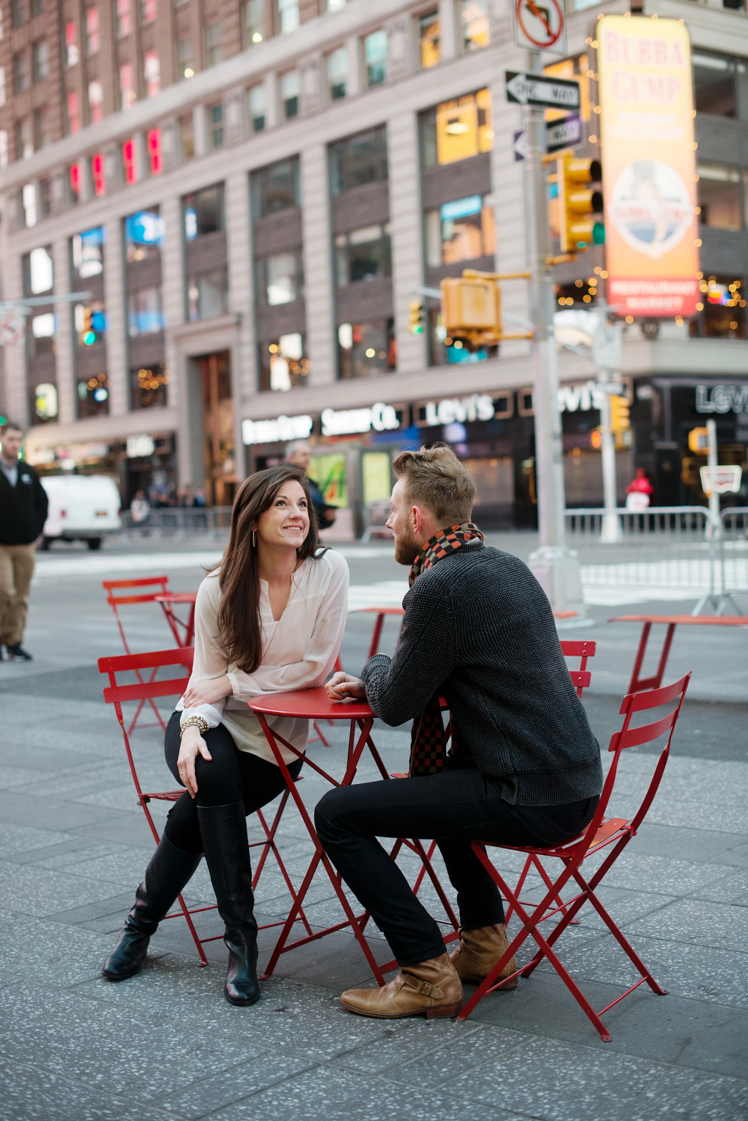 Anniversary photos in NYC! Photo by Rachel Coffey Photography