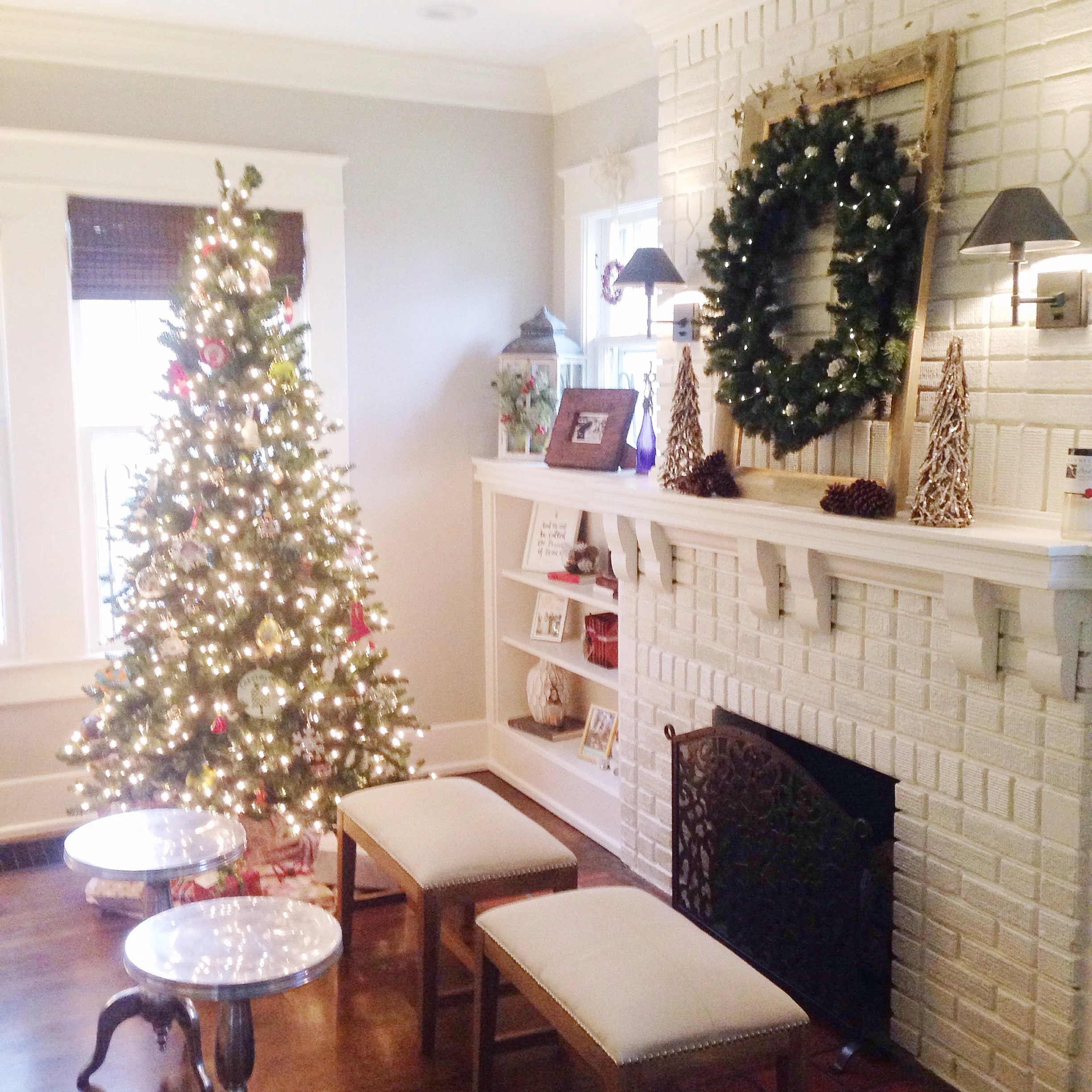 Our new home during the holidays was the perfect example of goal #2. After a year of praying and searching, we treasured getting to settle in and enjoy the peace in our home this Christmas.