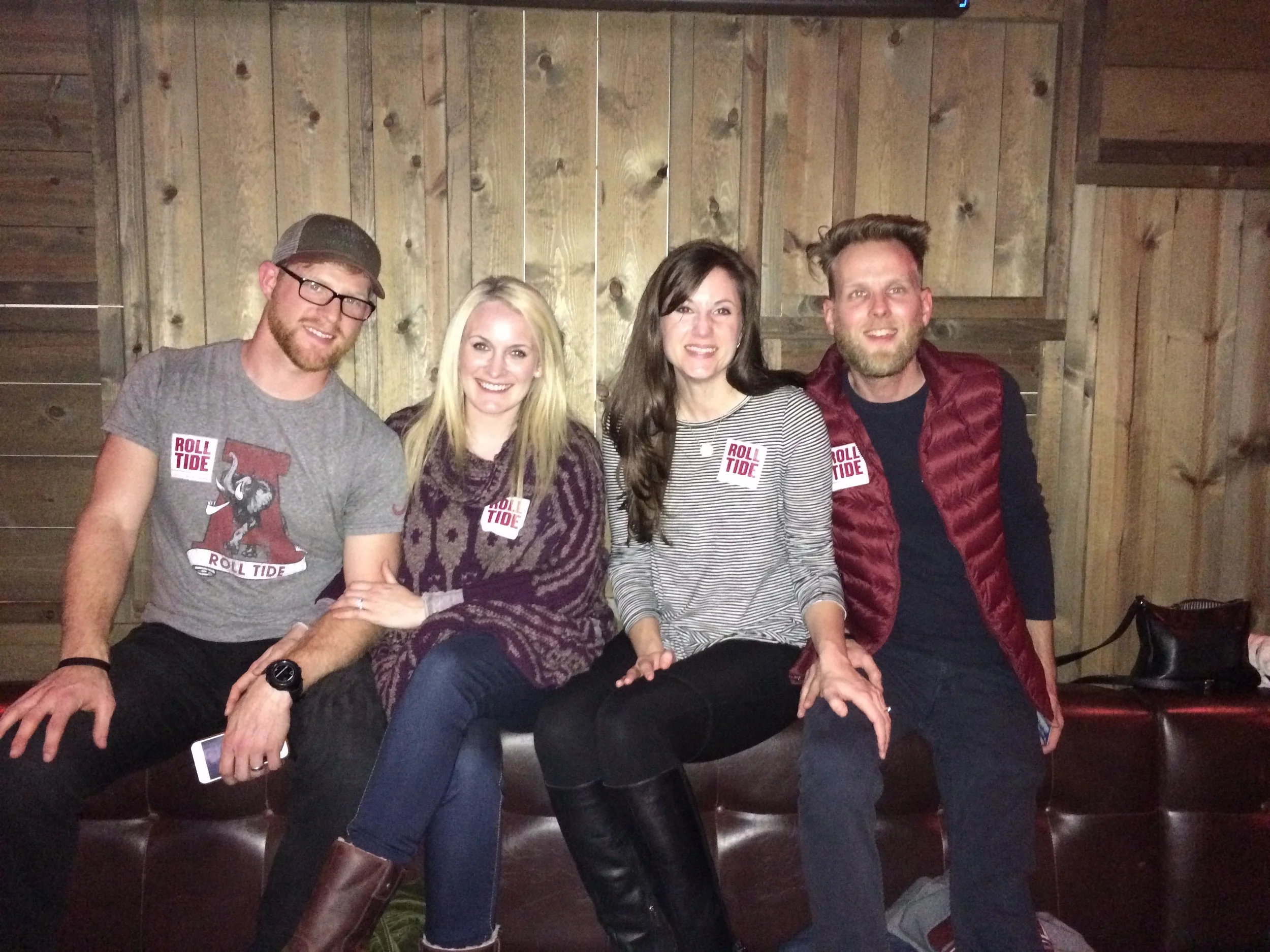 Cheering on the Crimson Tide during the Iron Bowl while in NYC!