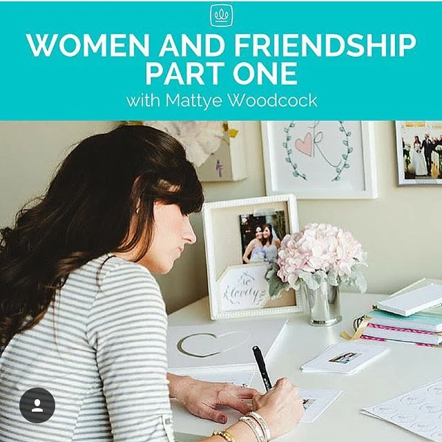 One of my favorite things I did this year was a podcast on friendship with Mavenly + Co . Cultivating friendship has been a big part of my year, and it was an honor to get to share part of my journey.