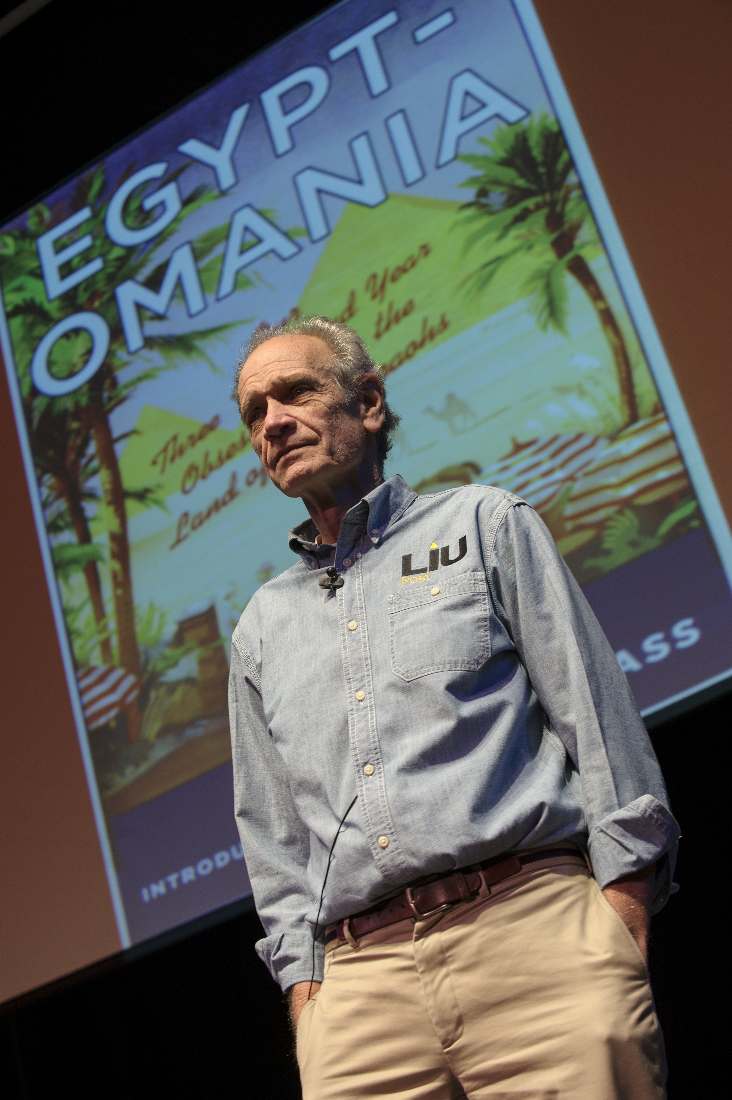 Bob Brier Egyptomania Lecture at LIU Post.jpg