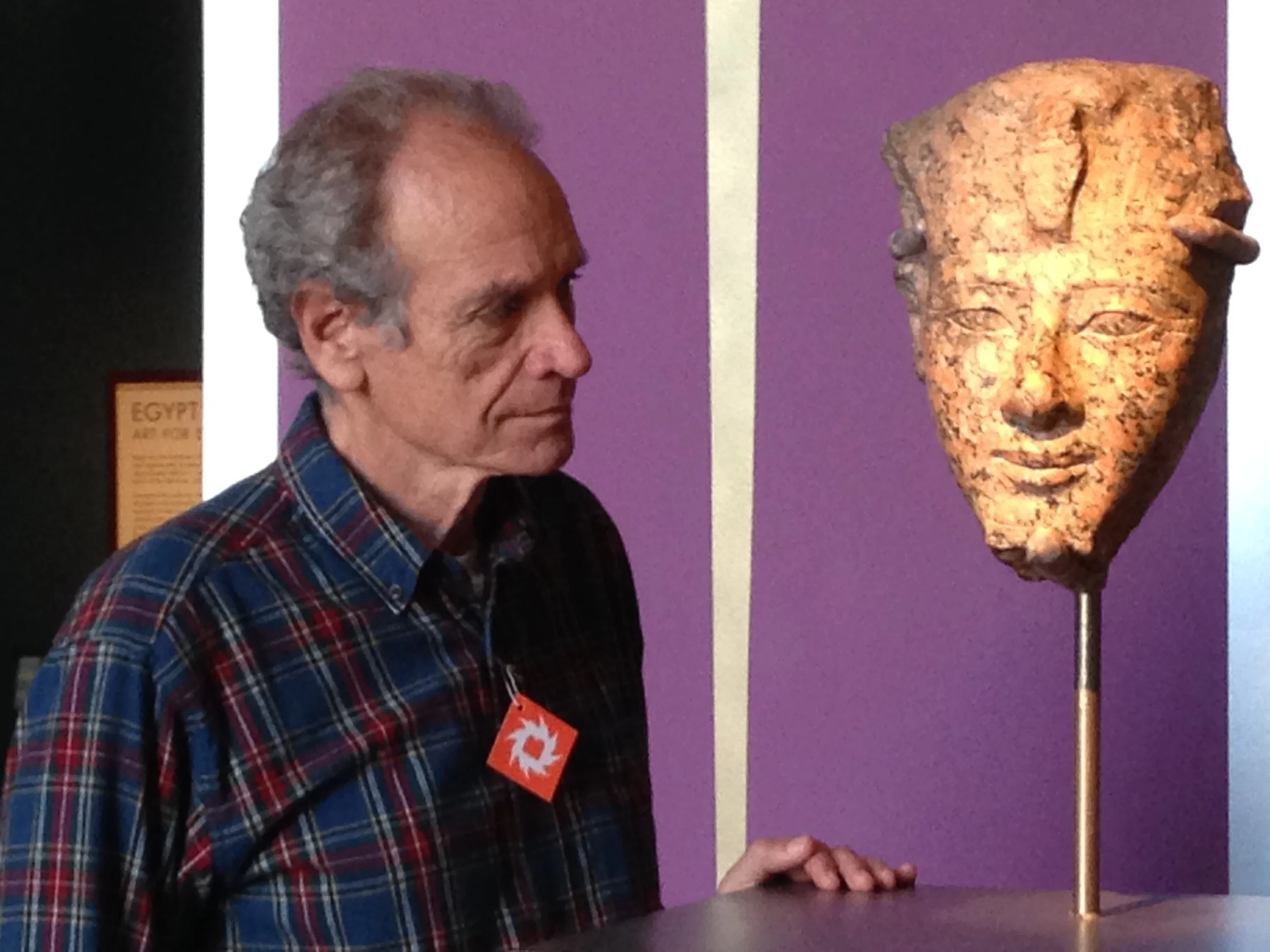 Bob Brier at the Brooklyn Museum.JPG