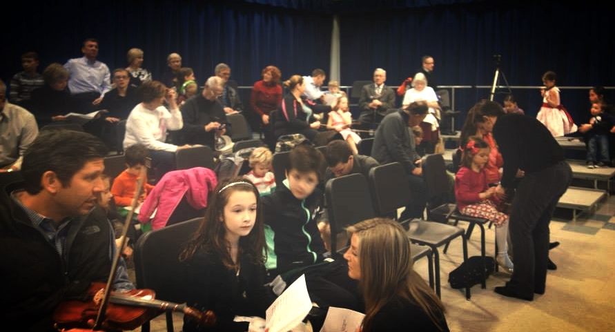 CS Families Enjoying the Show