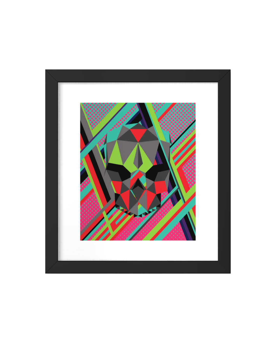 Abstract Skull