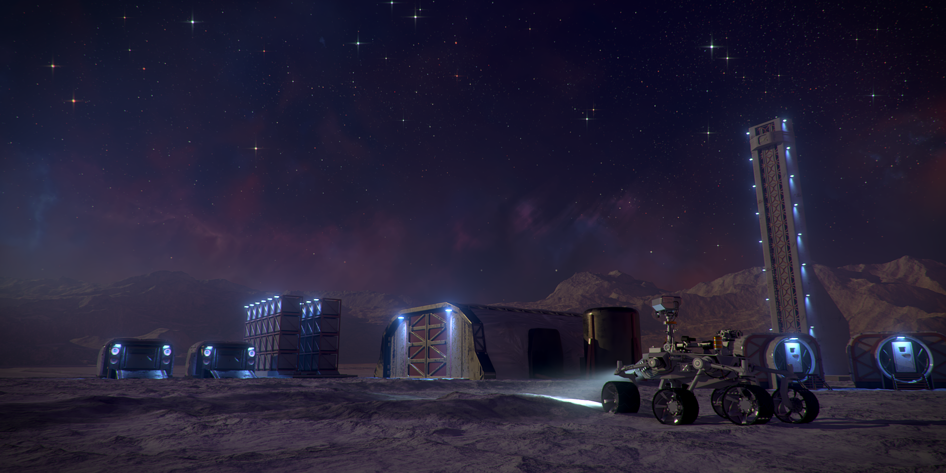 Galaxy Nebula CG HDRI — SHAWN ASTROM