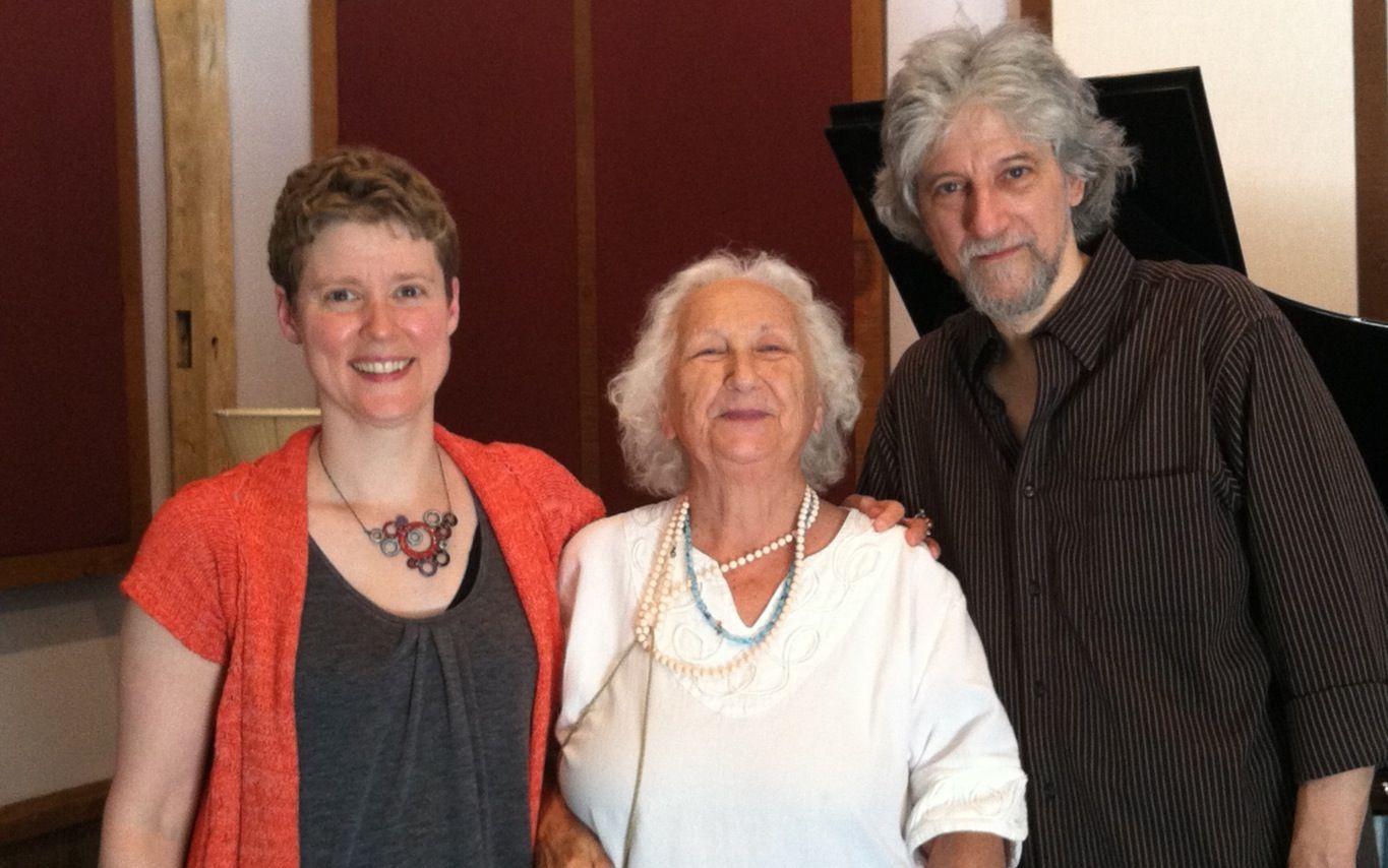  TA, Bethany Beardslee &amp; Alan Feinberg, recording the music of Godfrey Winham. June 2012 