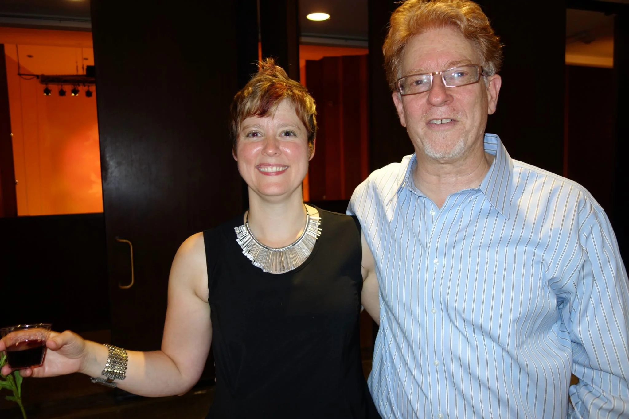 with Eric Chasalow, following the premiere of Where it Finds Nothing but the Wind. October 2013