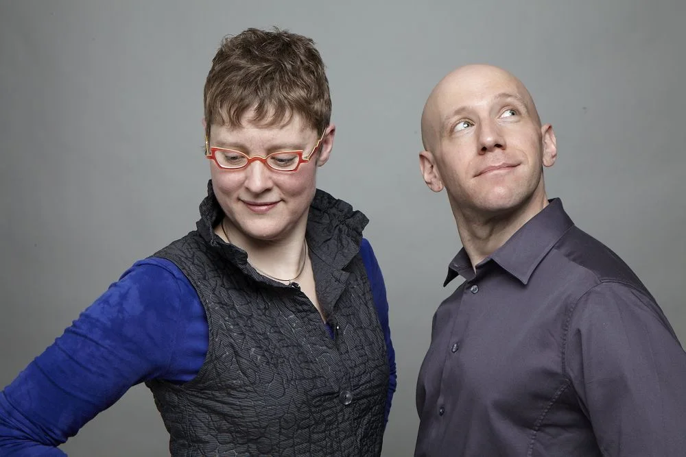 with pianist extraordinaire, Jacob Greenberg . photo: Gus Powell