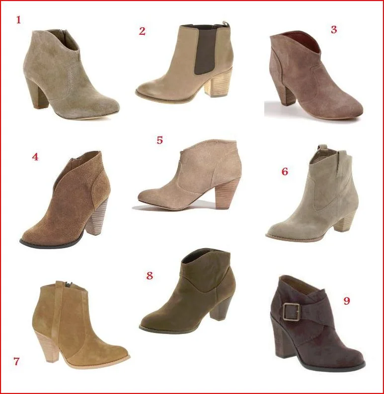 inexpensive ankle booties