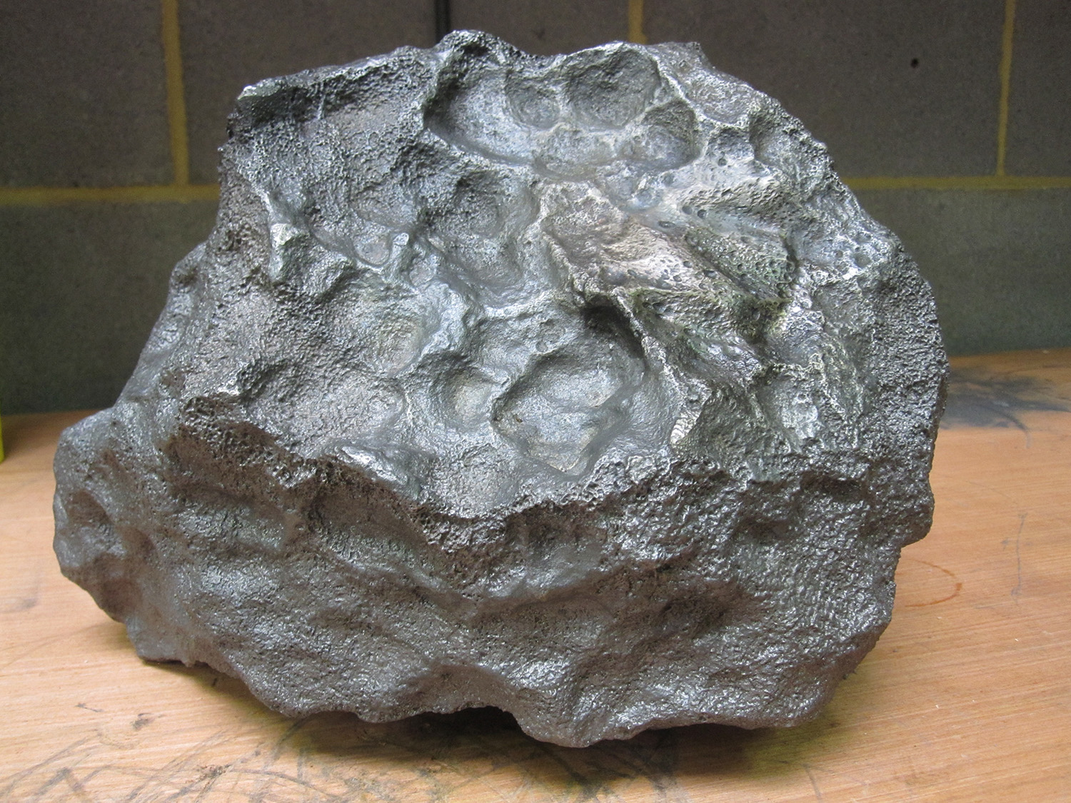 Recast meteorite