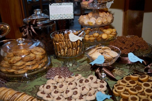 Cookie Table at my wedding 