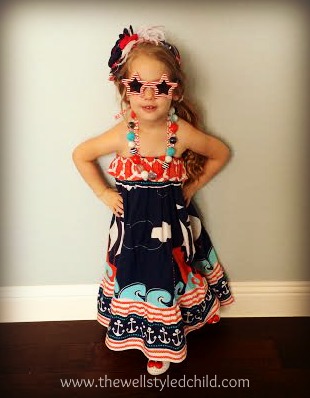 The sunglasses were her idea! 