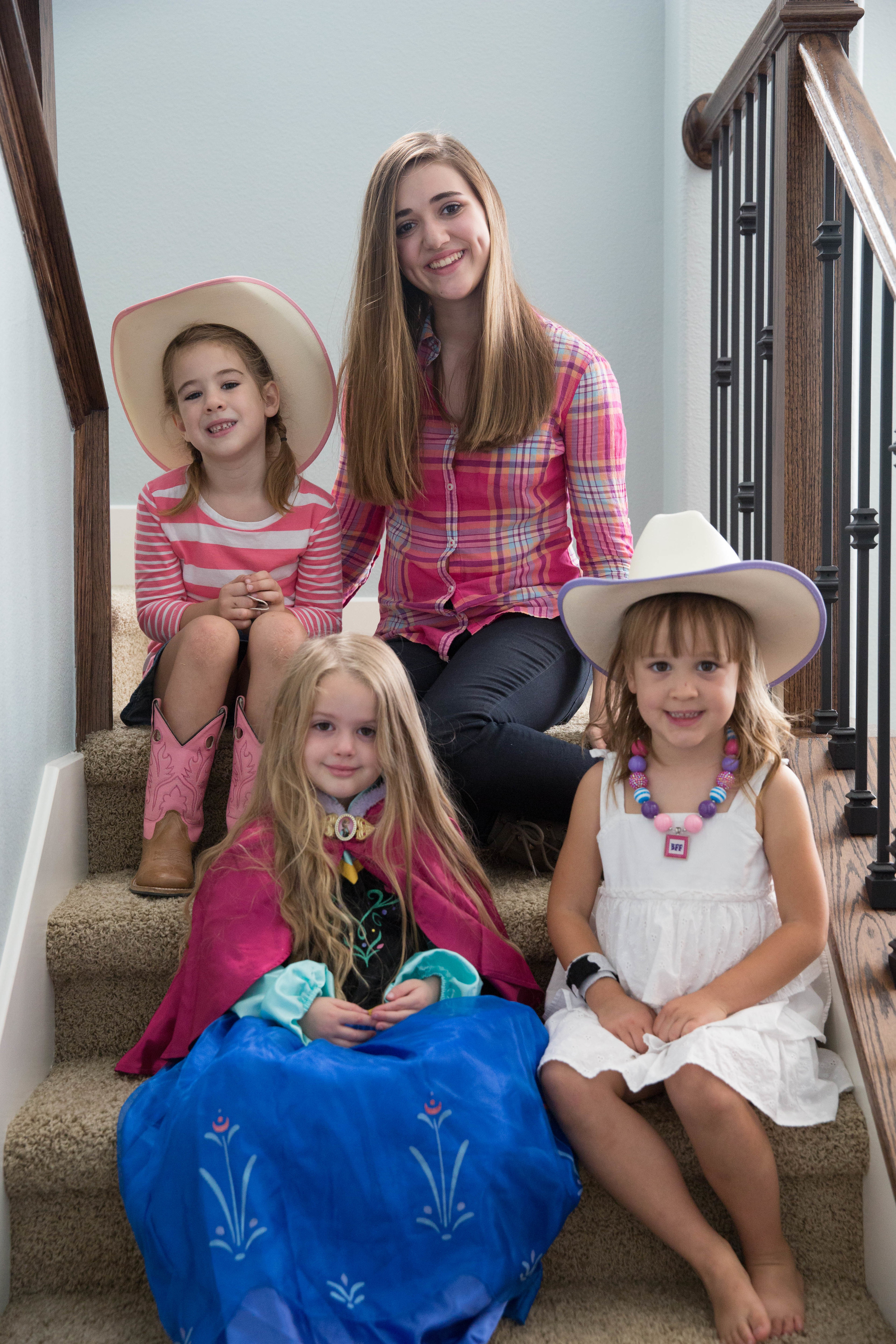And another costume change for Holiday-- along with my nieces: Eliza, Zoe and Emme 