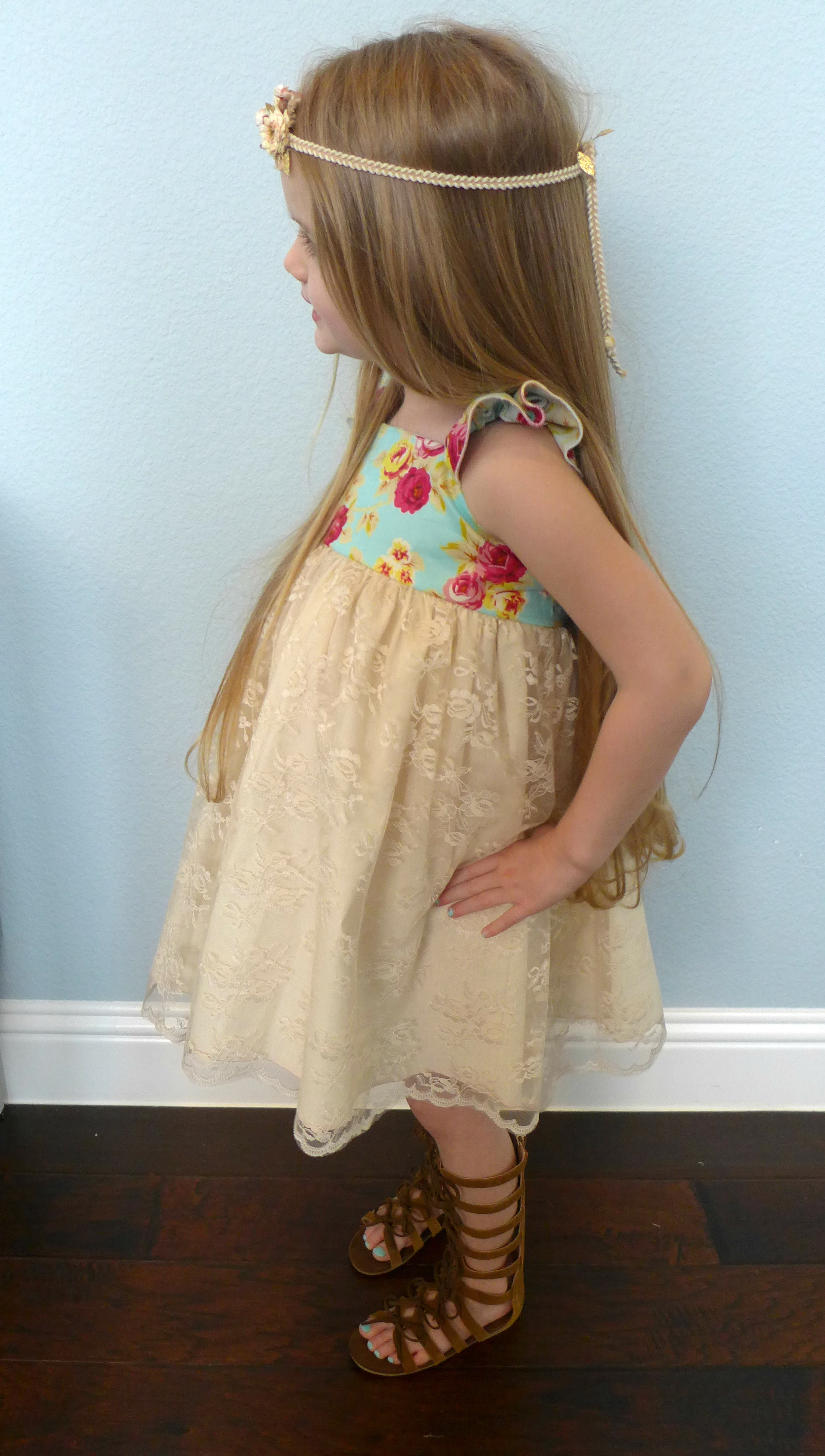 I just love how this one looks from the profile! 