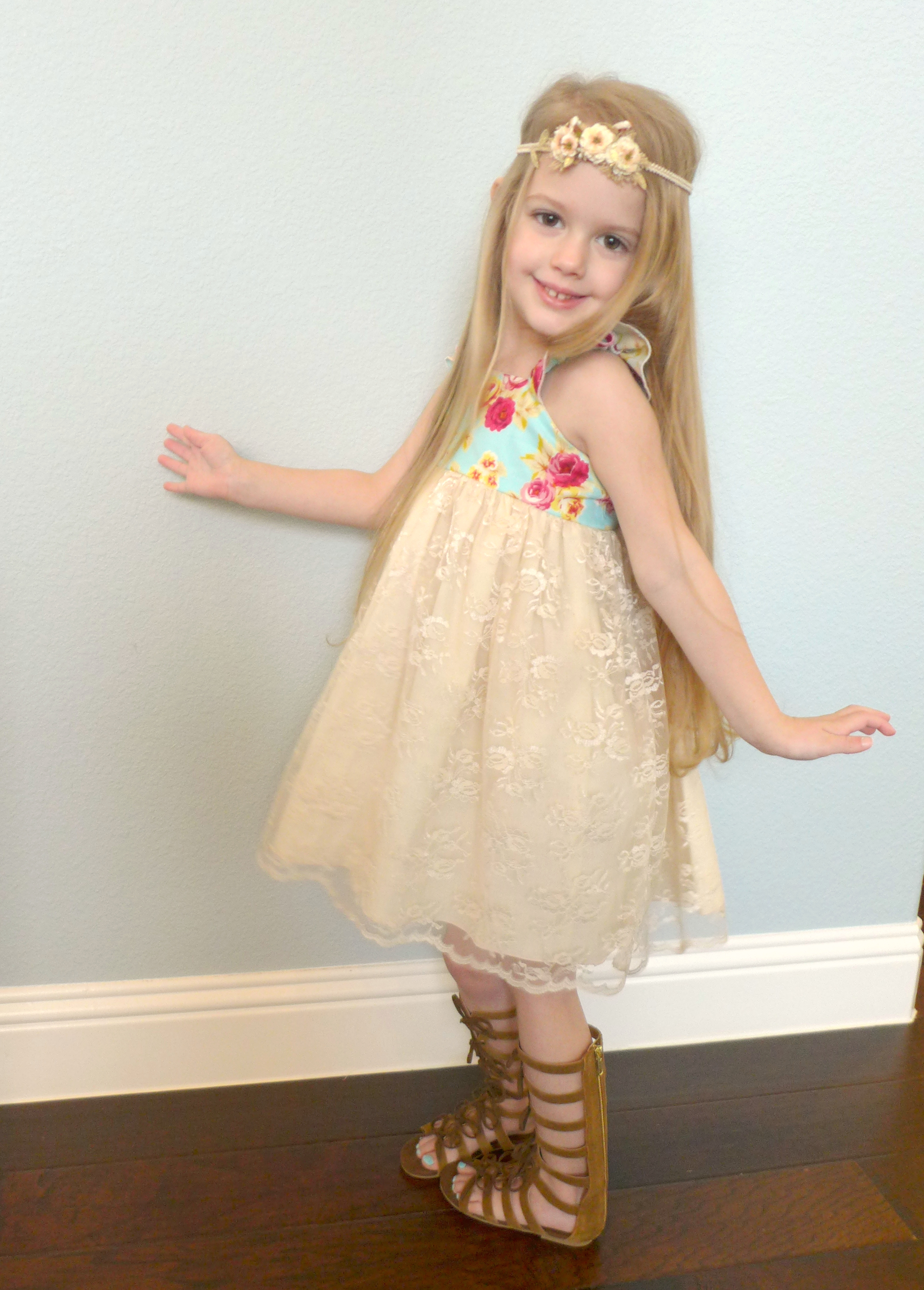 Holiday loved twirling and dancing in this one-- it definitely earned the princess seal of approval! 