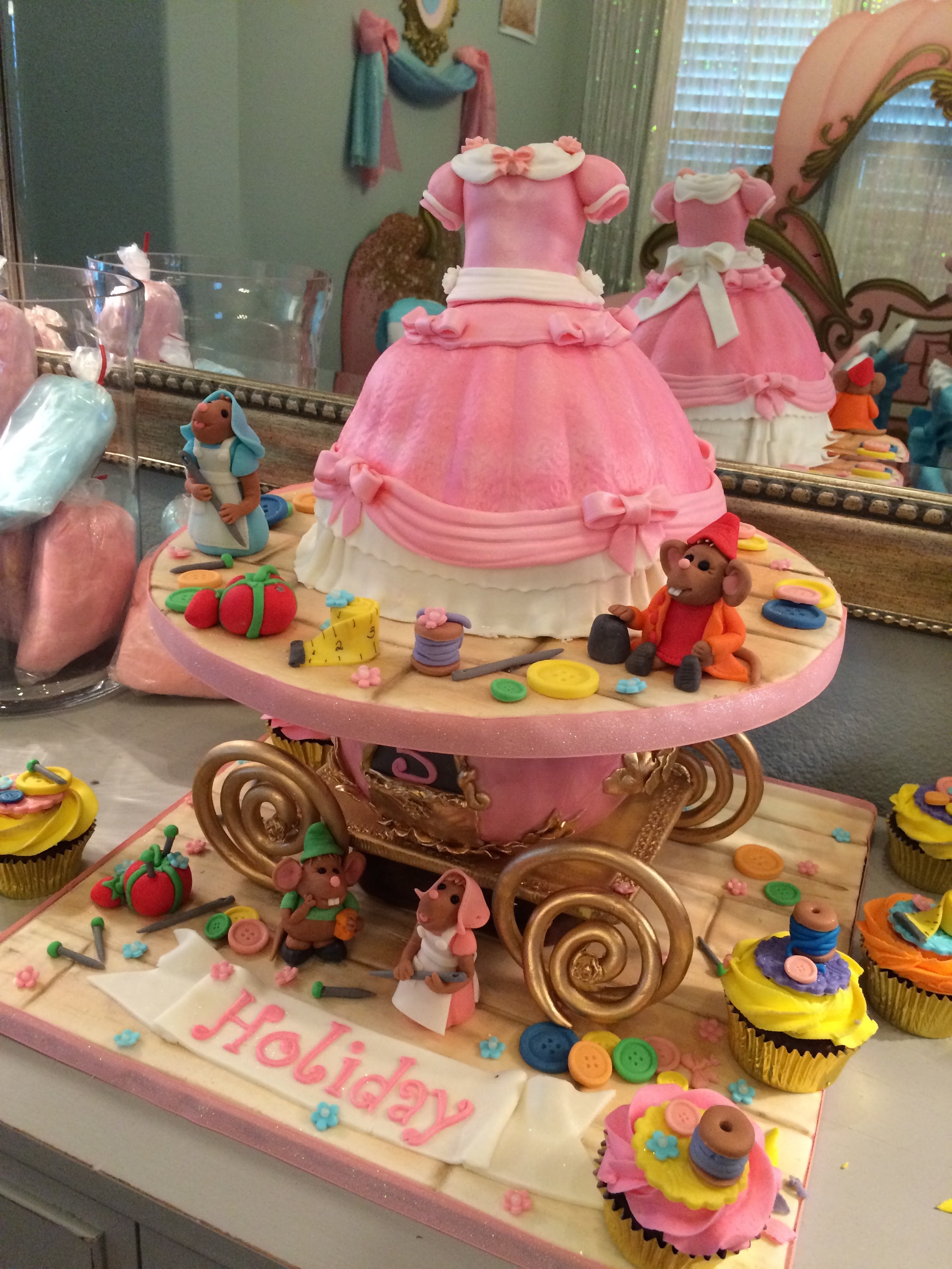 Cake and cupcakes by my dear friend, Mary Holmen, from It's A Mary Cake! She has done every special cake for me starting with my bridal shower, wedding, and everything since! If you live in DFW, find It's A Mary Cake on Facebook! 