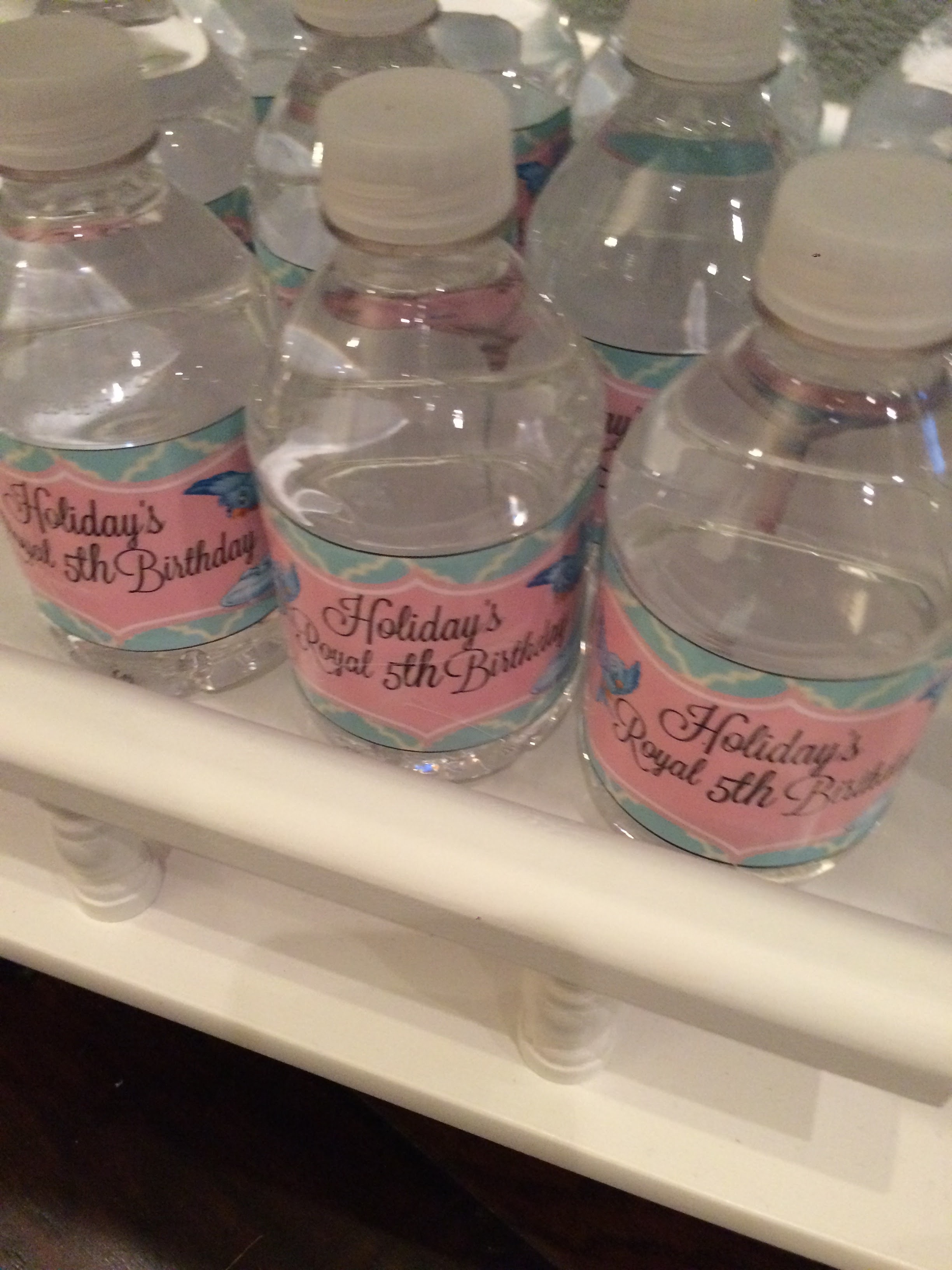 Note to self, delete black border around labels before printing next time! 