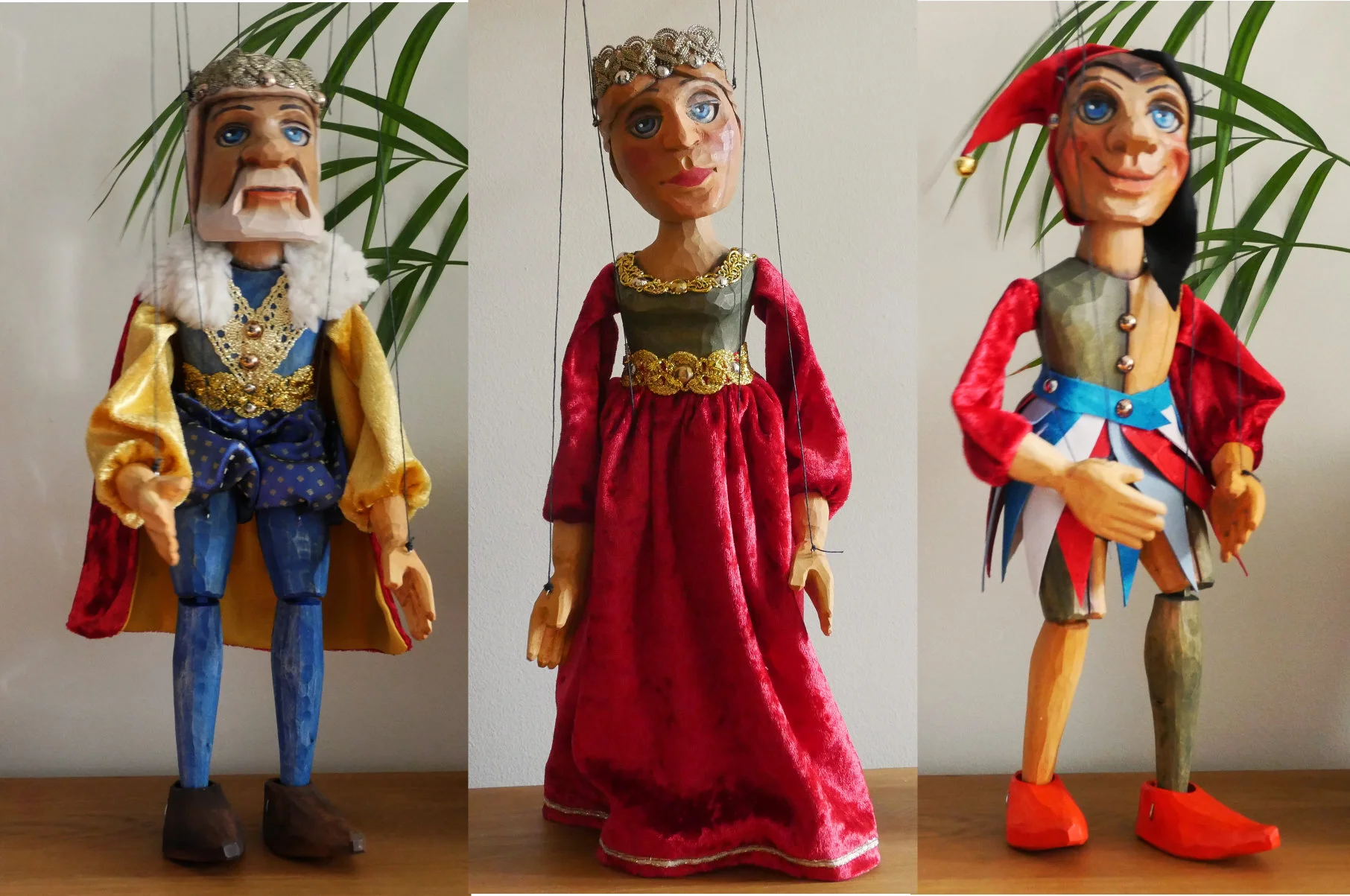 Wooden Carved Puppets — Company of Puppet Shop