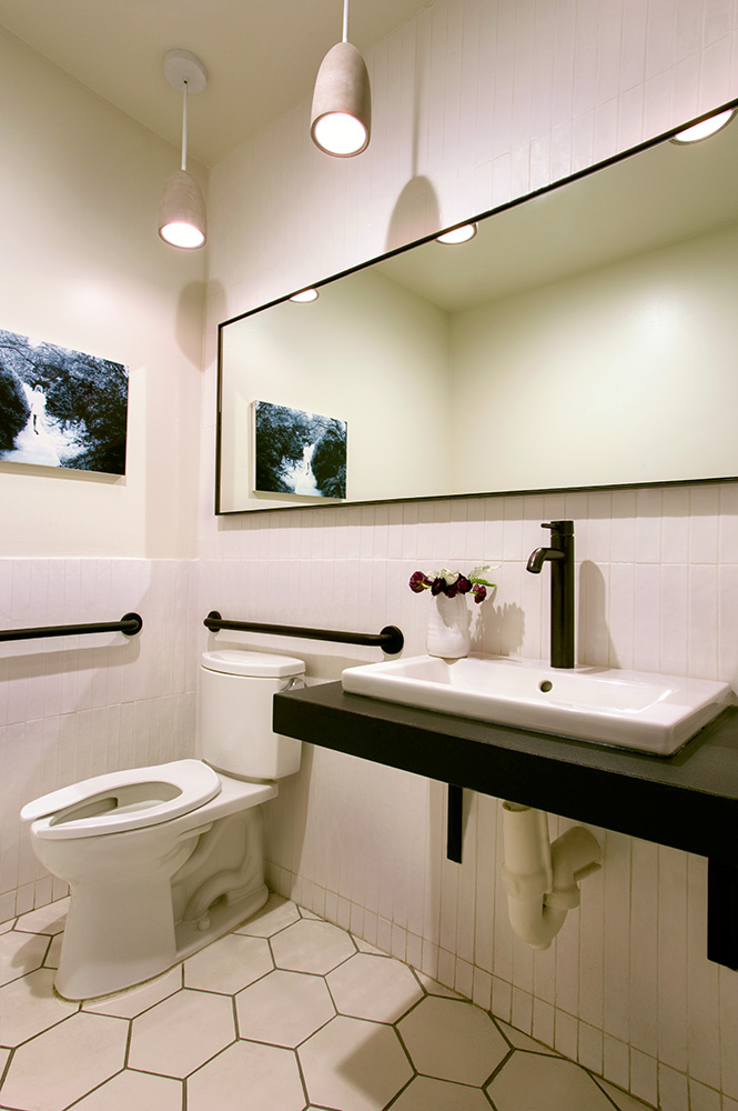 Bathroom at Woodbar, Houston