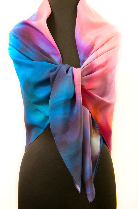 Tying a Square Scarf