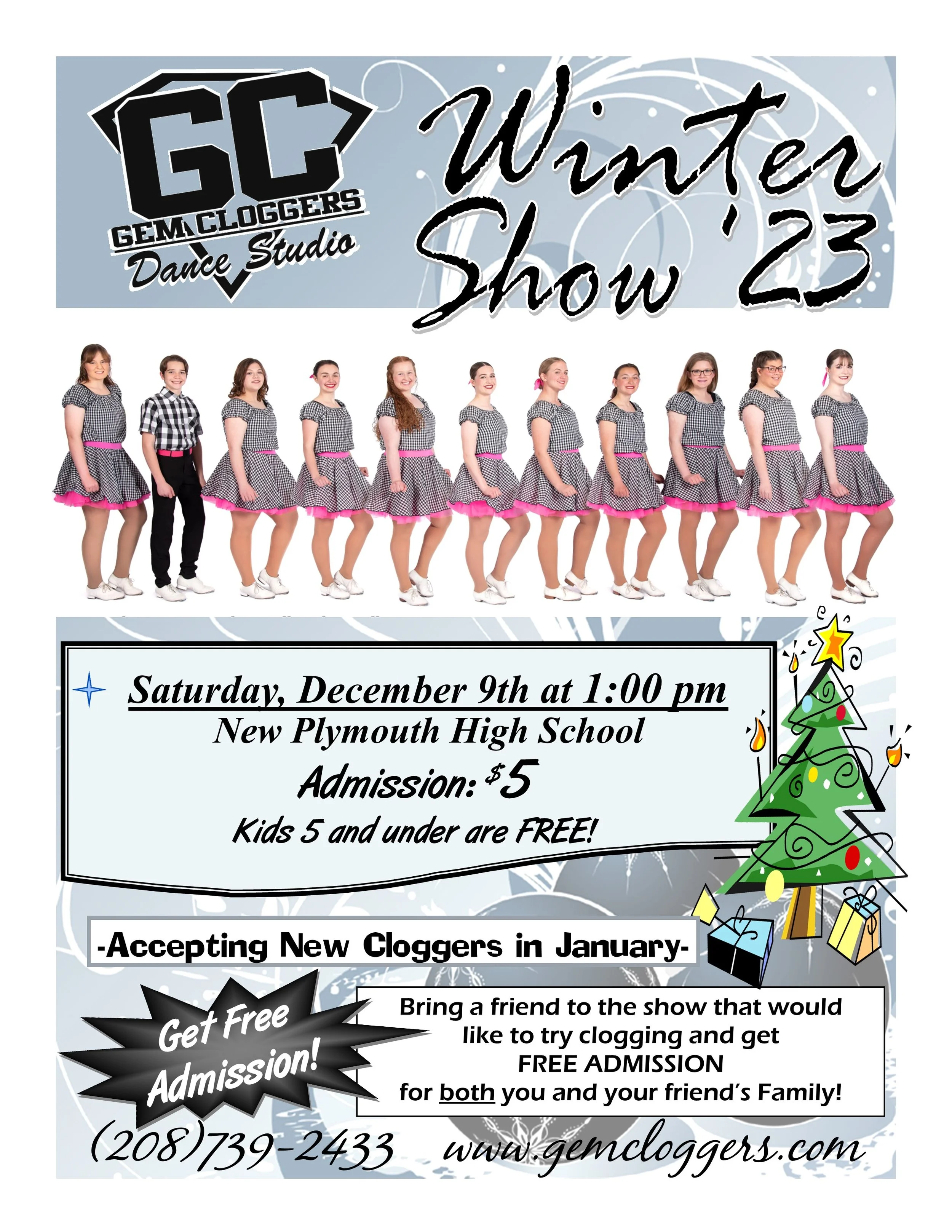 Gem Cloggers Winter Show!