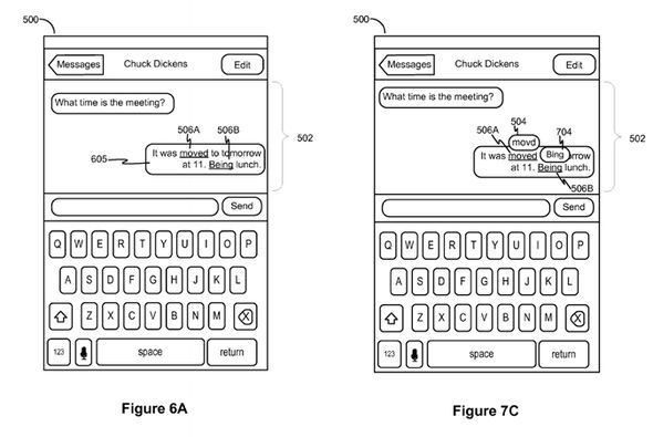 Words that were automatically corrected will be highlighted for the sender and recipient - US PATENT OFFICE