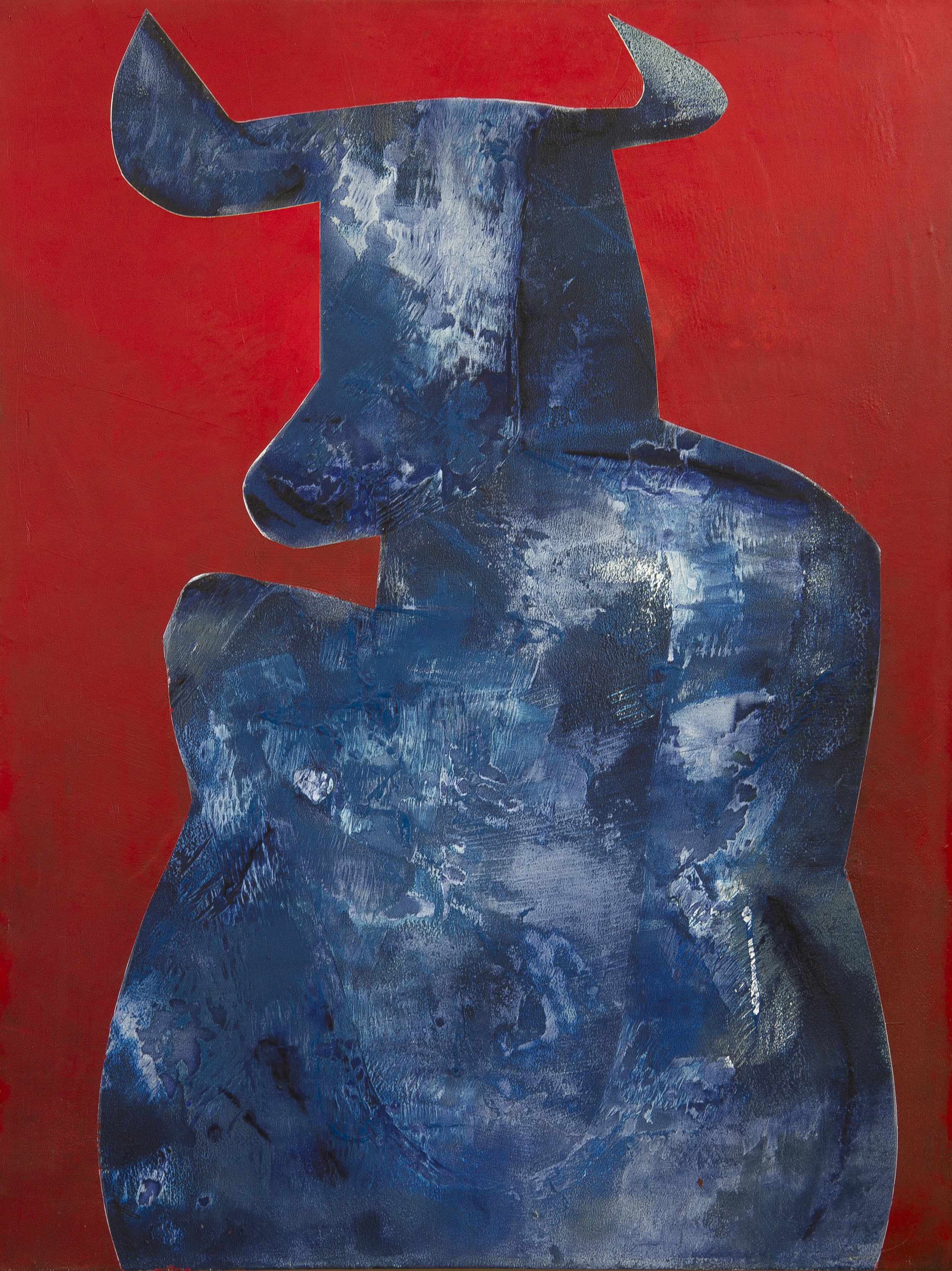  Blue Taurus acrylic on canvas 42 x 32 inches 2011  Unavailable  &nbsp; 