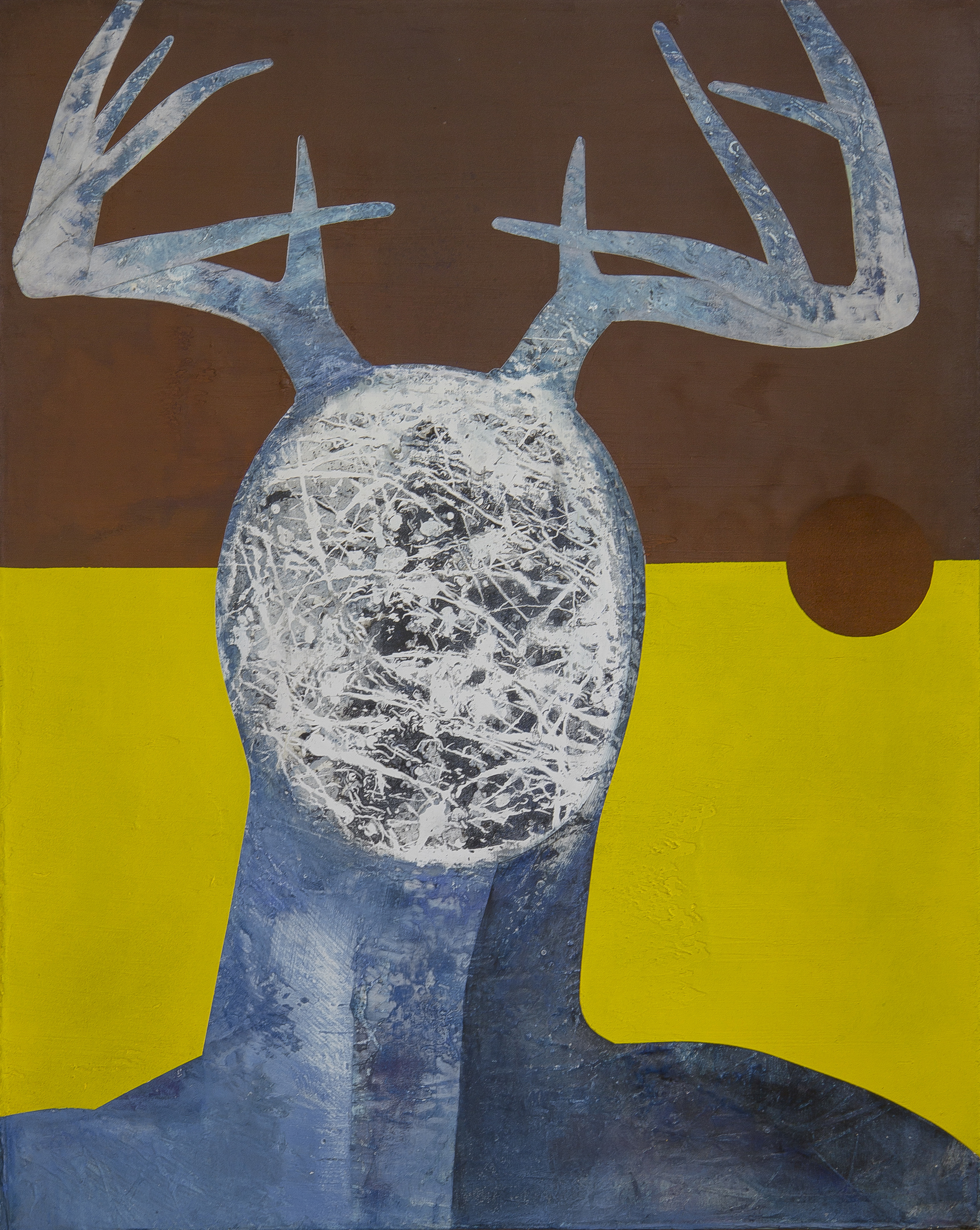  Buck acrylic on canvas  40 x 32 inches 2012  unavailable 