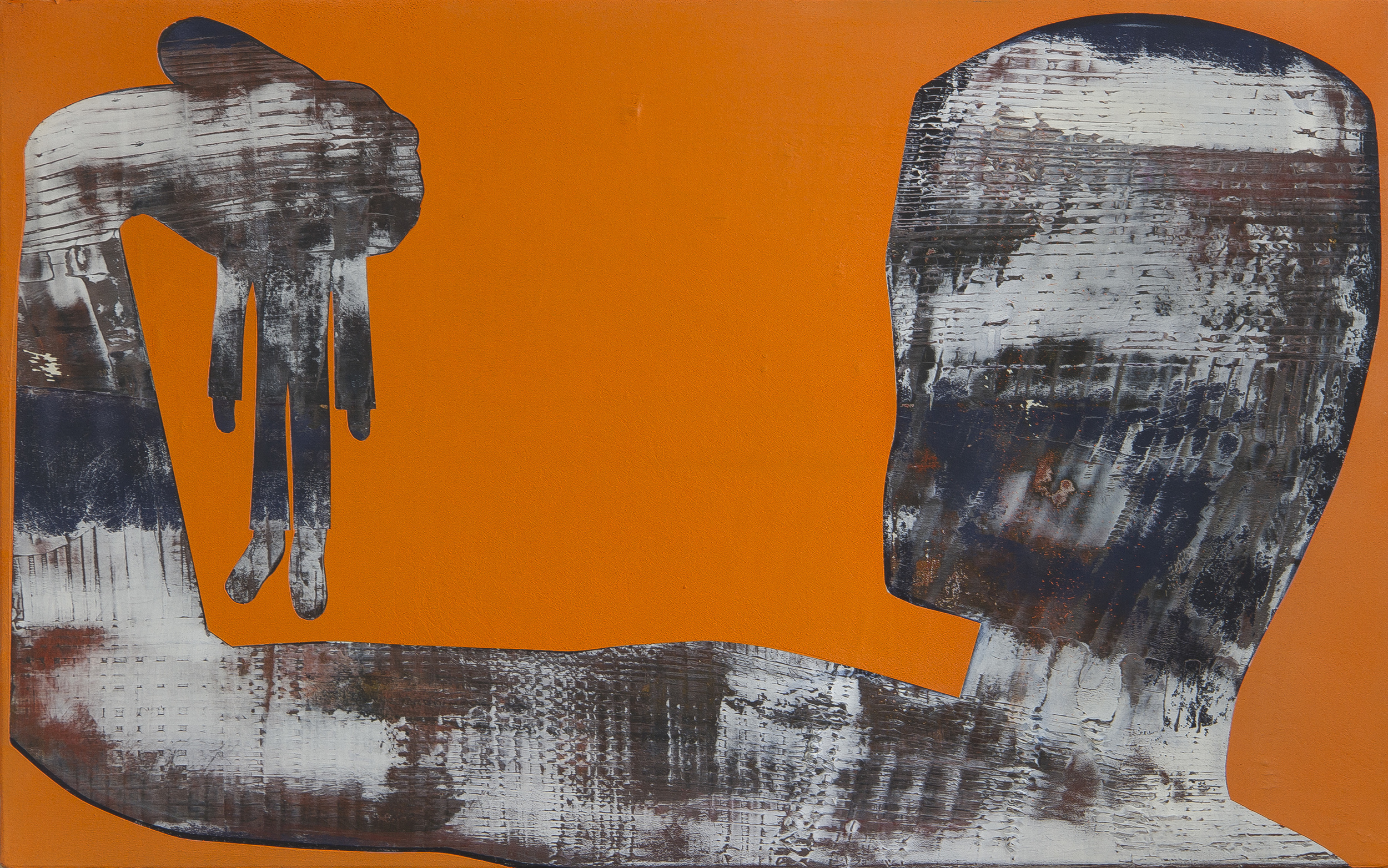  Held acrylic on canvas 30 x 48 inches 2012  unavailable   