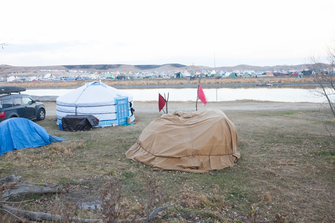 Sicangu camp, North Dakota. November 2016
