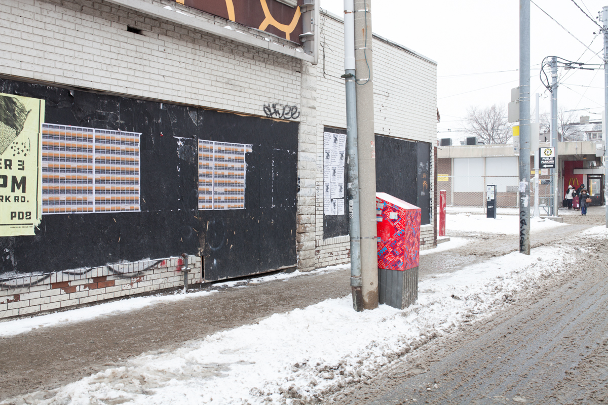 Bloor and Dundas. Toronto, Ontario. 12/22/2017