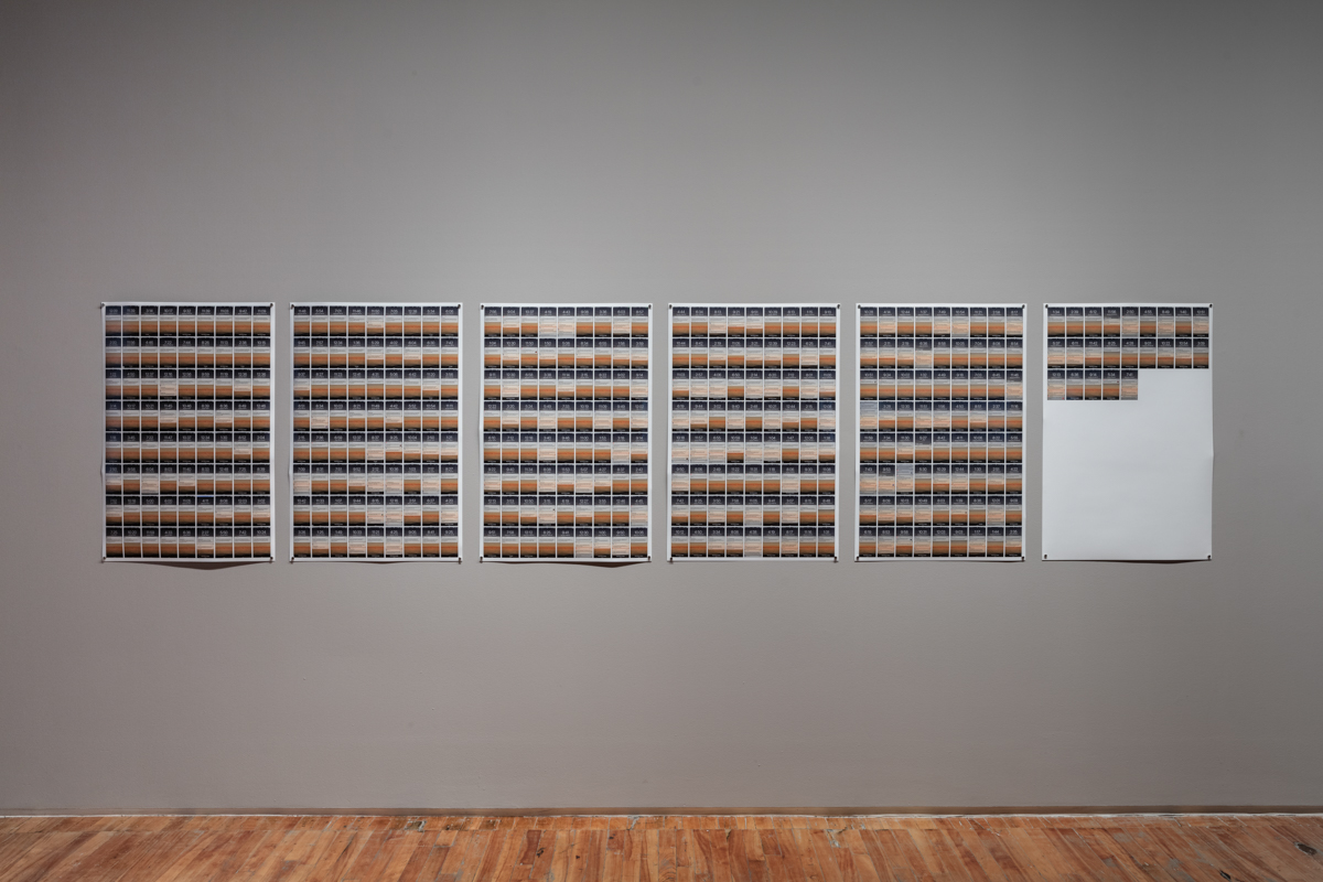 Installation at Prefix Institute of Contemporary Art, Toronto, Ontario for the exhibition, Movers & Shakers, curated by Betty Julian. January 2018.