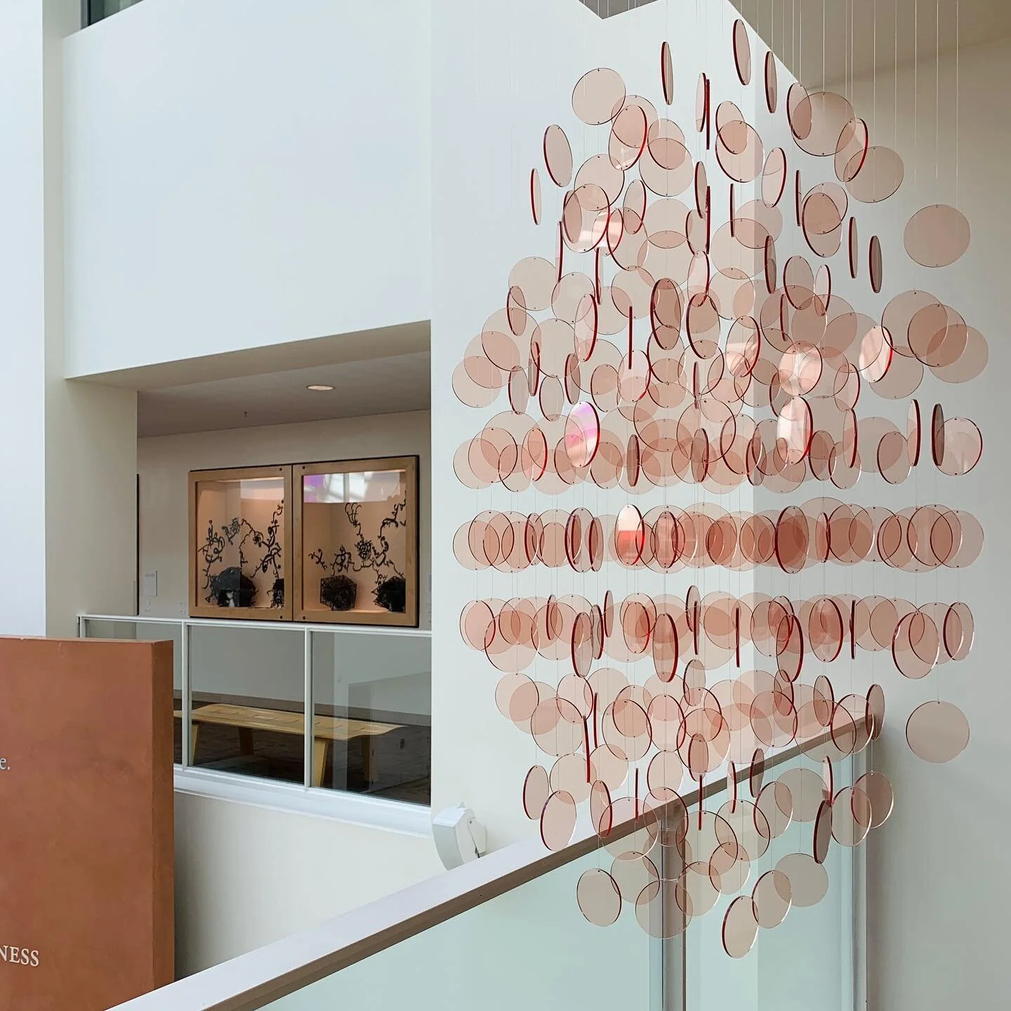 Join us for the gallery reception of “Wander Woman 3” on March 30, 2023, 6-8pm and experience this incredible piece in-person, “Origo” by Blanca Estela Rodriguez at the Katz Snyder Gallery @jccsf 
Blanca created this mobile a